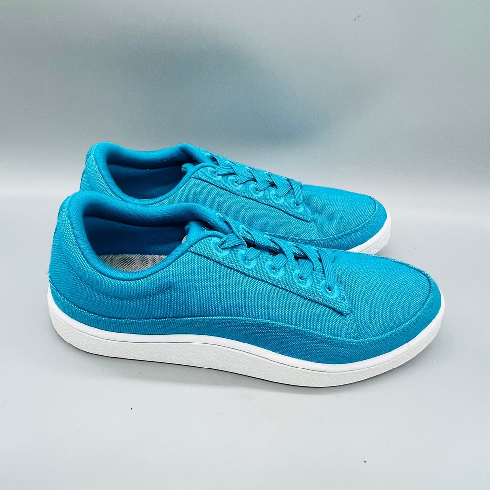 Allbirds Shoes Women 9 Blue Organic Cotton Canvas Pacer Low Top Sneakers Comfort
